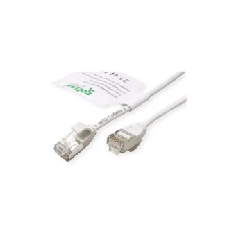 Roline F/UTP Cat.6a Καλώδιο Δικτύου Ethernet 1m Πράσινο 1τμχ 21.44.1701