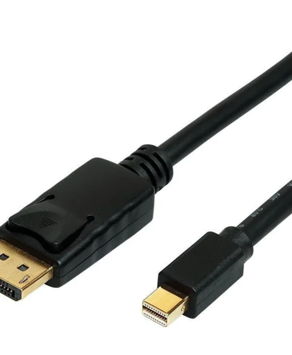 Roline Cable DisplayPort male - mini DisplayPort male 1m Μαύρο 11.04.5814