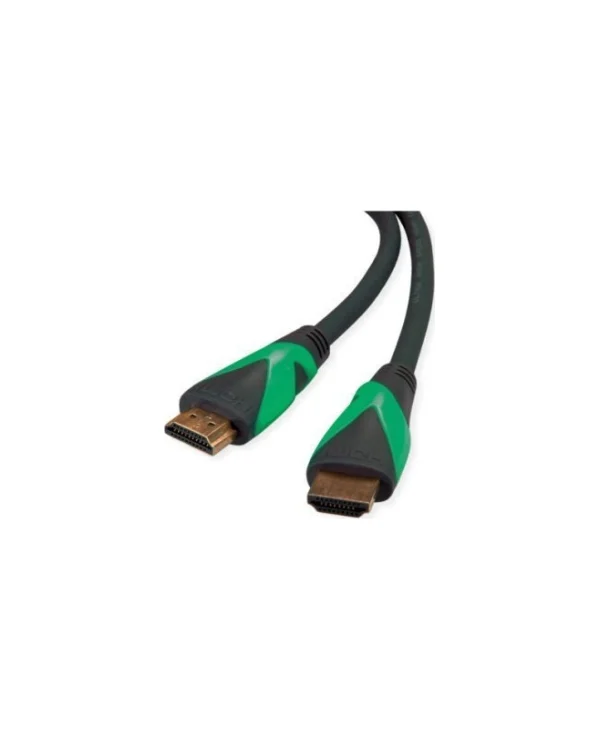Roline Cable HDMI male - HDMI male 2m Πράσινο 11.44.6011