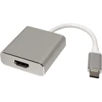 Roline Μετατροπέας USB-C male σε HDMI female Ασημί 1τμχ 12.03.3210-10 - Image 2