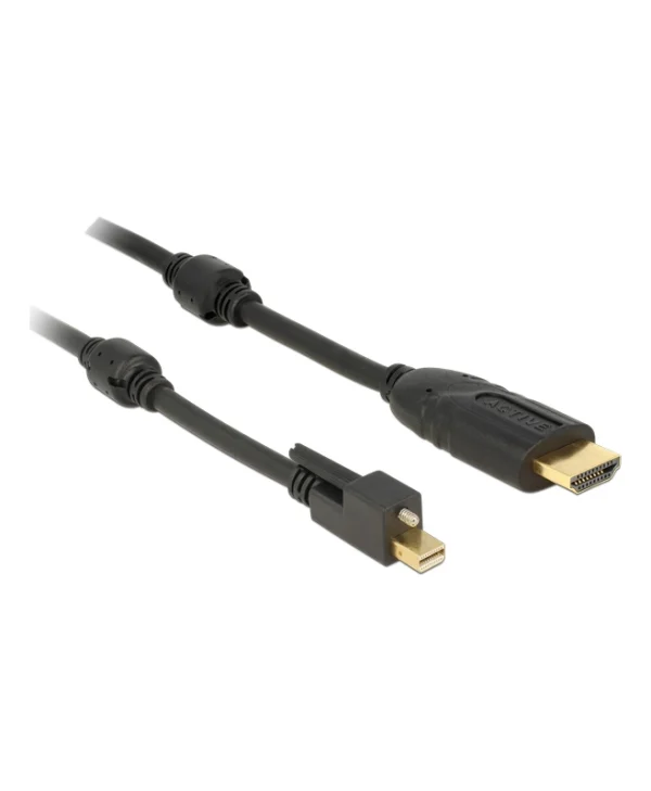 DeLock Cable mini DisplayPort male - HDMI male 3m Μαύρο (83731)