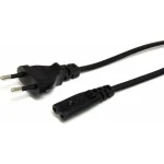 StarTech Euro - IEC C7 Cable 1m Μαύρο PXTNB2SEU1M