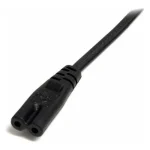 StarTech Euro - IEC C7 Cable 1m Μαύρο PXTNB2SEU1M - Image 2