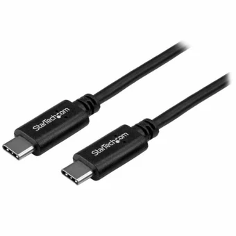 StarTech USB 2.0 Cable USB-C male - USB-C male Μαύρο 0.5m (USB2CC50CM)