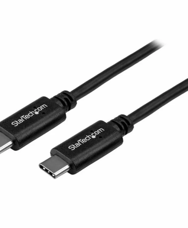StarTech USB 2.0 Cable USB-C male - USB-C male Μαύρο 0.5m (USB2CC50CM)