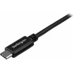 StarTech USB 2.0 Cable USB-C male - USB-C male Μαύρο 0.5m (USB2CC50CM) - Image 2