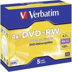Verbatim Επανεγγράψιμα DVD+RW 4x 4.7GB 5τμχ 43229 - Image 2