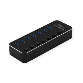 Roline USB 3.2 Hub 7 Θυρών με σύνδεση USB-A 14.02.5057