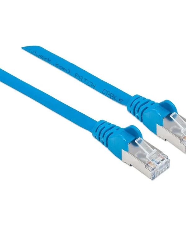 Intellinet S/FTP Cat.6a Καλώδιο Δικτύου Ethernet 1.5m Μπλε 1τμχ 350747