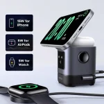 Ugreen Ασύρματος Φορτιστής Qi2 15W Power Delivery Μαύρος (W709) 45775 - Image 5