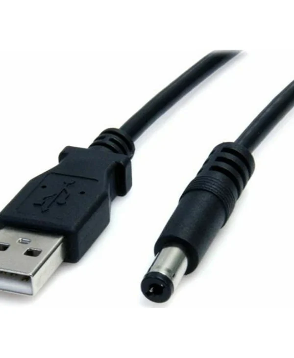 StarTech USB 2.0 Cable USB-A male - DC 5.5mm Μαύρο 2m (USB2TYPEM2M)