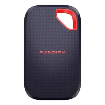 Sandisk Extreme Portable V3 USB-C Εξωτερικός SSD 2TB 2.5" Μαύρο SDSSDE70-2T00-G25