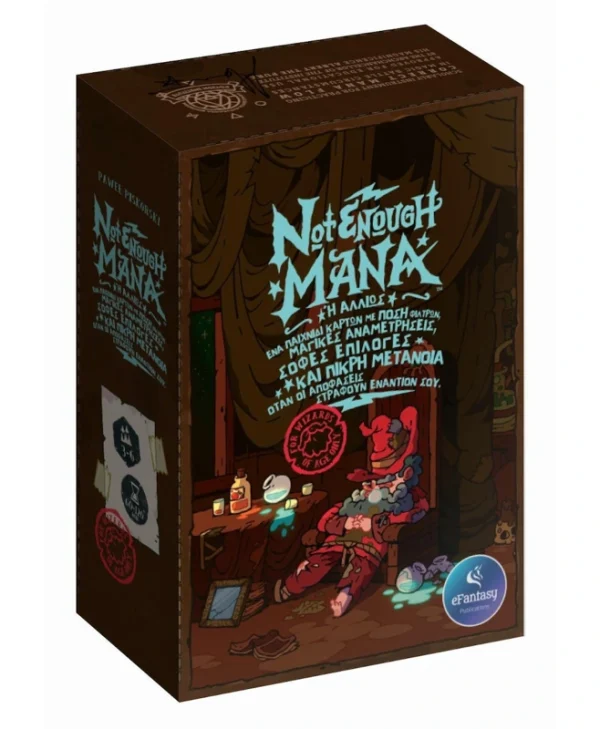Επιτραπέζιο Παιχνίδι Not Enough Mana για 3-6 Παίκτες 18+ Ετών eFantasy EFA-005