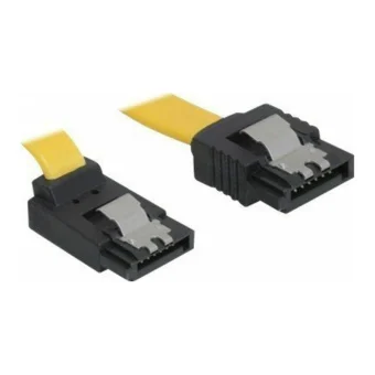 DeLock 7-Pin SATA III - 7-Pin SATA III Cable 0.3m Κίτρινο (82804)