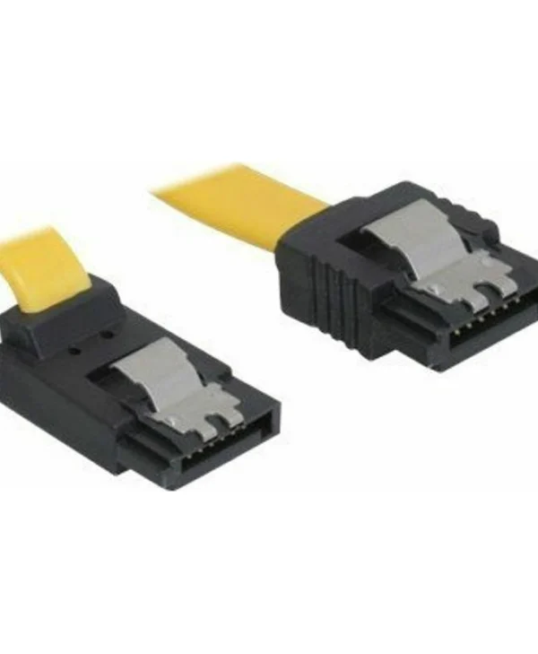 DeLock 7-Pin SATA III - 7-Pin SATA III Cable 0.3m Κίτρινο (82804)