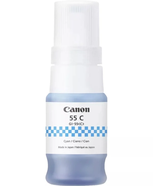 Canon GI-55C Γνήσιο Μελάνι Εκτυπωτή InkJet Κυανό (6289C001)