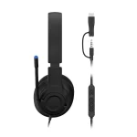 Belkin Inspire On Ear Gaming Headset με σύνδεση 3.5mm / USB ENA011HQBK - Image 4