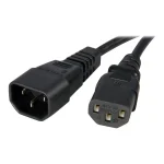 StarTech IEC C14 - IEC C13 Cable 1m Μαύρο PXT1001M - Image 5
