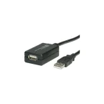 Value USB 2.0 Cable USB-A male - USB-A female Μαύρο 12m 12.99.1110 - Image 2