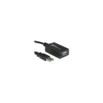 Value USB 2.0 Cable USB-A male - USB-A female Μαύρο 12m 12.99.1110 - Image 3