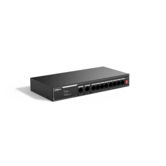 Dahua SF1010LP Unmanaged L2 PoE+ Switch με 8 Θύρες Ethernet
