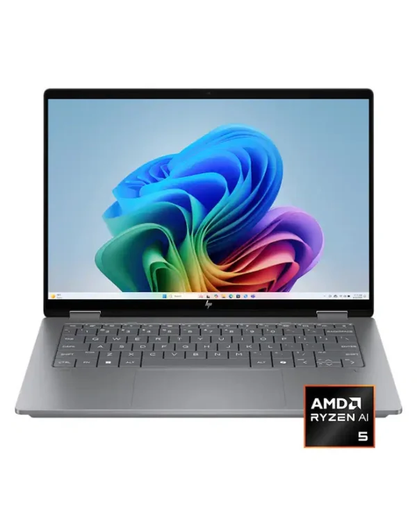 HP OmniBook X Flip 2-in-1 14" IPS FHD+ (Ryzen AI 300 Series-AI 5 340/16GB/512GB SSD/W11 Home) Meteor Silver (US Keyboard) 14-FK0013DDX