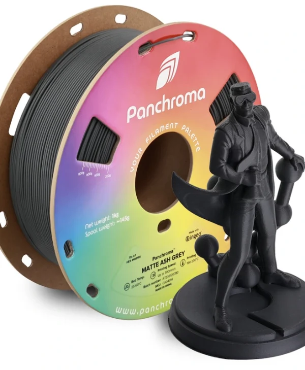 Polymaker PLA 3D Printer Filament 3mm Matte Ash Grey 1kg CA04014