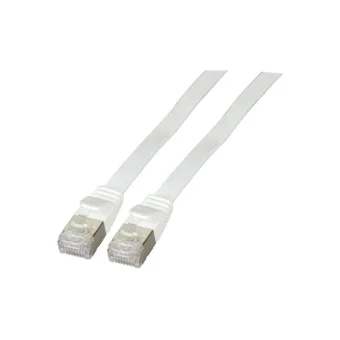 EFB U/UTP Cat.6a Καλώδιο Δικτύου Ethernet 0.5m Λευκό 1τμχ K8107WS.0,5