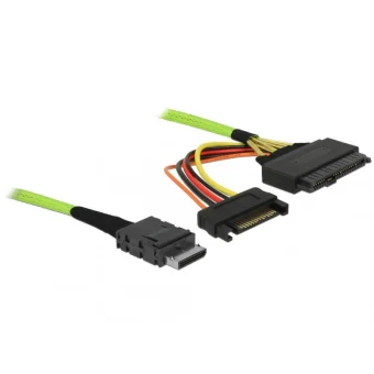 Delock Oculink Pcie Sff-8611 To U.2 Sff-8639 Cable 1m Delock 85756