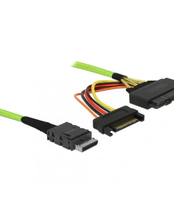 Delock Oculink Pcie Sff-8611 To U.2 Sff-8639 Cable 1m Delock 85756