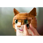 LEGO Ideas Orange Cat για 18+ Ετών 1755τμχ 21376 - Image 5