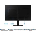 Samsung ViewFinity S8 S80D IPS Monitor 27" 4K 3840x2160 με Χρόνο Απόκρισης 5ms GTG LS27D800EAUXEN - Image 4