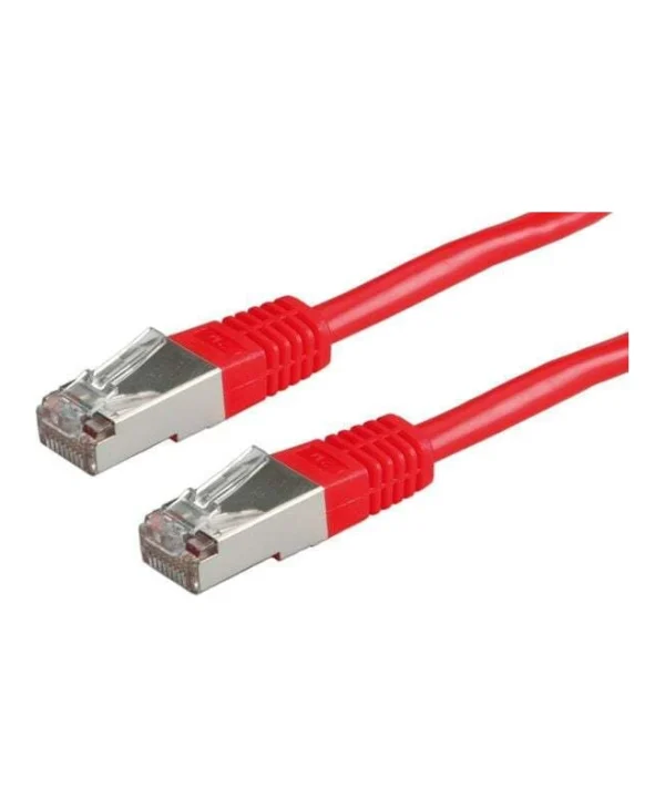 Roline S/FTP Cat.5e Καλώδιο Δικτύου Ethernet 5m Κόκκινο 1τμχ 21.15.0361