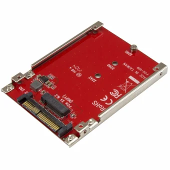 StarTech M.2 to U.2 Adapter - For M.2 PCIe NVMe SSDs Κόκκινο U2M2E125