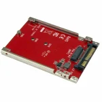 StarTech M.2 to U.2 Adapter - For M.2 PCIe NVMe SSDs Κόκκινο U2M2E125 - Image 2