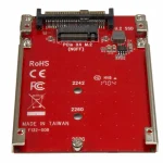 StarTech M.2 to U.2 Adapter - For M.2 PCIe NVMe SSDs Κόκκινο U2M2E125 - Image 3