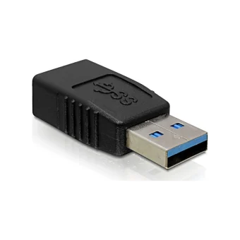 DeLock Μετατροπέας USB-A male σε USB-A female 1τμχ 65174