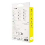 Baseus Retractable USB to Type-C Cable 3.5A Μωβ 1.1m P10362900511-00 - Image 9