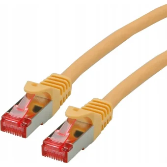 Roline S/FTP Cat.6 Καλώδιο Δικτύου Ethernet 45m Κίτρινο 1τμχ 21.15.2624