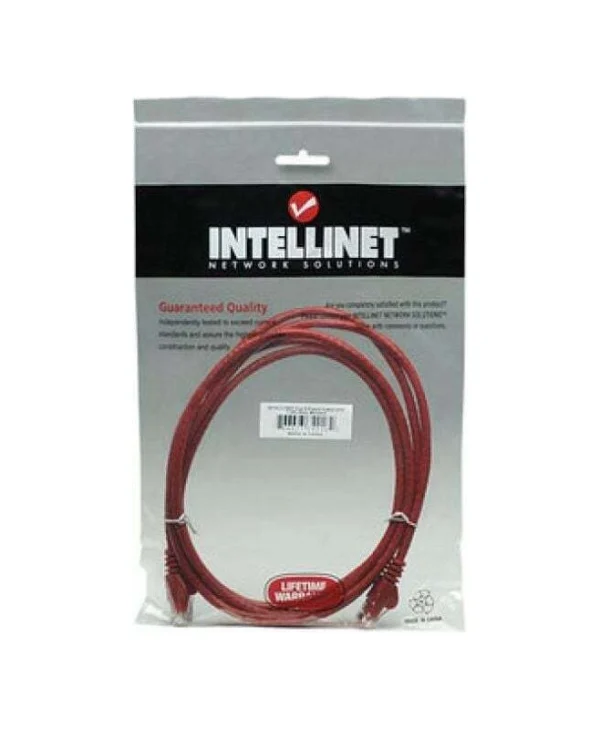 U/UTP Cat.6 Καλώδιο Δικτύου Ethernet 2m Κόκκινο 1τμχ 342162
