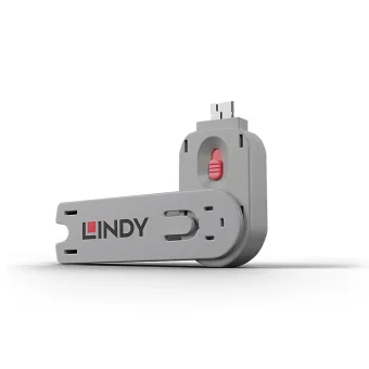 Lindy USB-A Port Blocker Key Pink 40620