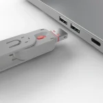 Lindy USB-A Port Blocker Key Pink 40620 - Image 3