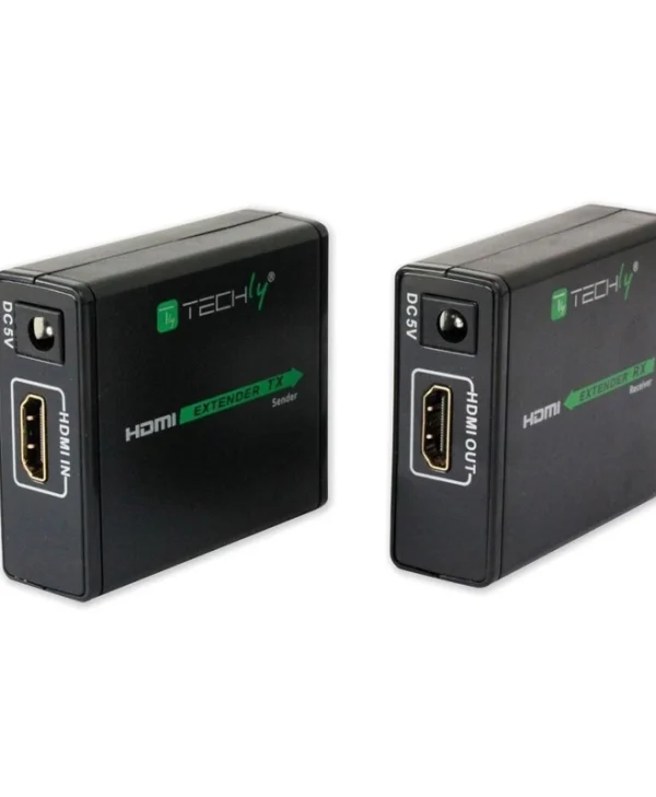 Techly HDMI Extender by Cat.6 Up to 60m IDATA EXT-E70