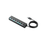 Intronics USB 2.0 Hub 7 Θυρών με σύνδεση USB-A
