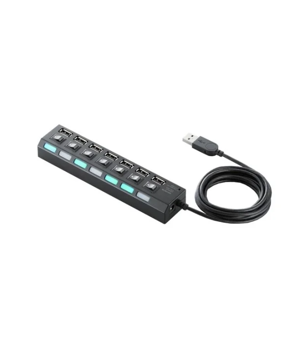 Intronics USB 2.0 Hub 7 Θυρών με σύνδεση USB-A