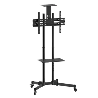Value TV Cart Black Βάση Τηλεόρασης Δαπέδου έως 70" και 50kg