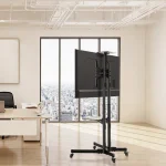 Value TV Cart Black Βάση Τηλεόρασης Δαπέδου έως 70" και 50kg - Image 2