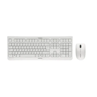 Cherry JD-0710DE-0 Ασύρματο Σετ Πληκτρολόγιο & Ποντίκι Αγγλικό UK Γκρι