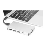 Digitus USB-C Docking Station με HDMI 4K PD Ασημί (DA-70867) DA-70867 - Image 5