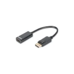 Digitus Μετατροπέας DisplayPort male σε HDMI female 1τμχ DB-340400-001-S DB-340400-001-S
